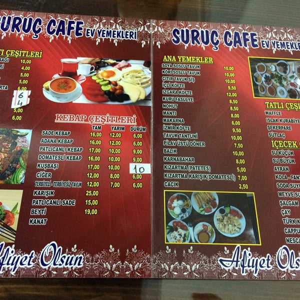 suruc cafe ev yemekleri 3 tavsiye da fotograflar
