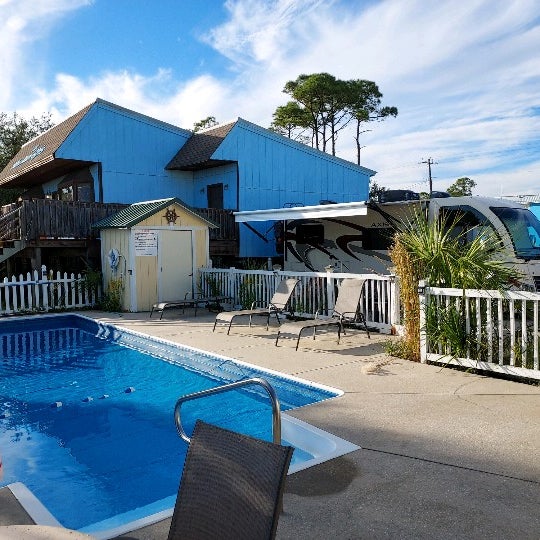 Pelican Nest RV Resort RV Park in Dauphin Island
