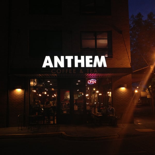 Photo taken at Anthem Coffee &amp; Tea by Lizzie N. on 5/11/2013