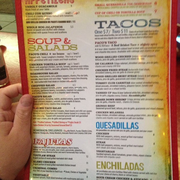 4/28/2013에 Johnny G.님이 Paco&#39;s Tacos &amp; Tequila에서 찍은 사진