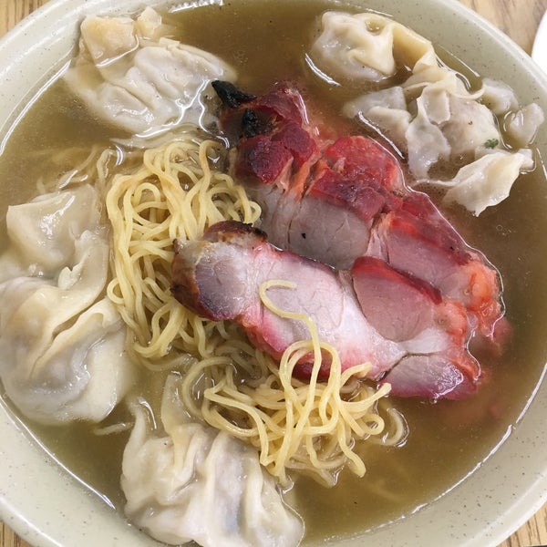 Hong Kong won ton soup