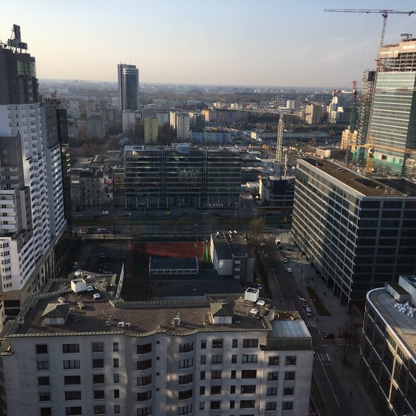 Photo taken at Hilton Warsaw City by Anya A. on 4/3/2019