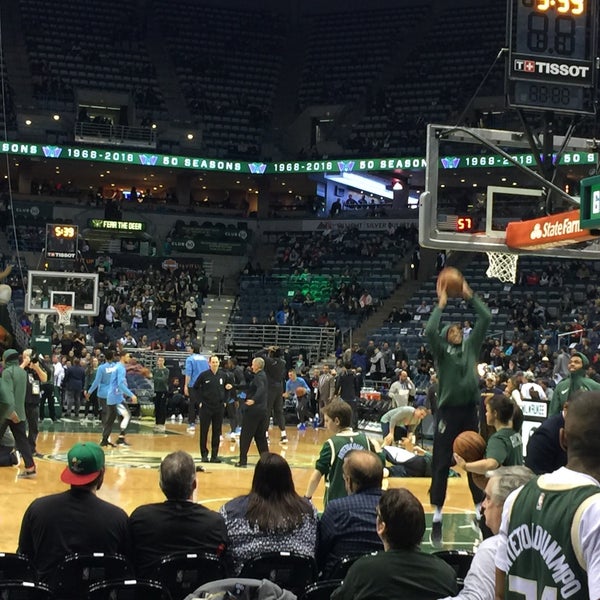 Das Foto wurde bei BMO Harris Bradley Center von Nathan H. am 3/22/2018 aufgenommen