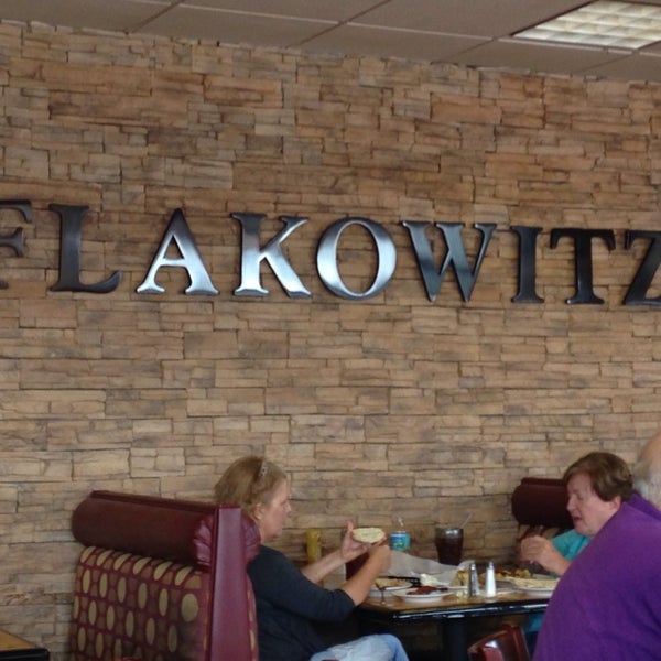 Photo taken at Flakowitz Bagel Inn by Keith Z. on 4/25/2014