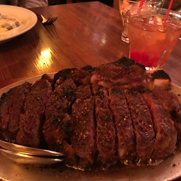 Photo taken at DeStefano&#39;s Steakhouse by Nick F. on 12/29/2017