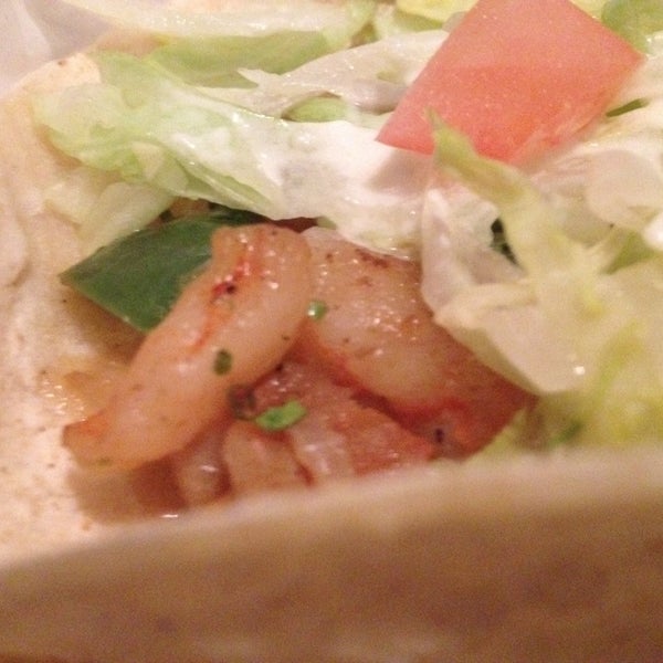 Shrimp tacos are where it's at.