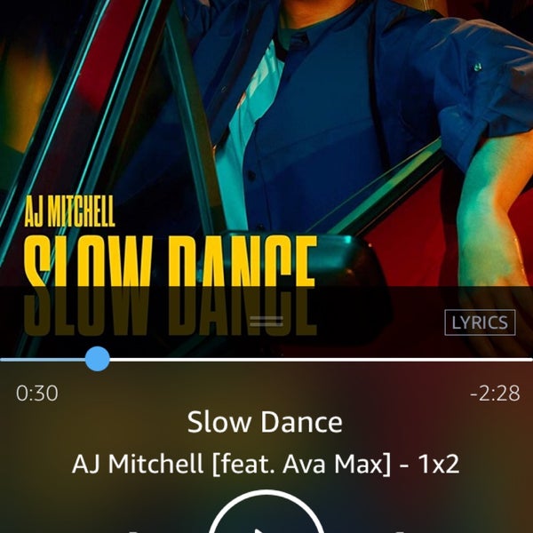 AJ Mitchell – Slow Dance Lyrics