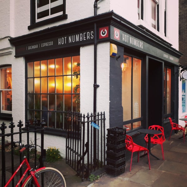 Hot Numbers Coffee Shop in Cambridge Hot Numbers Coffee Shop in Cambridge