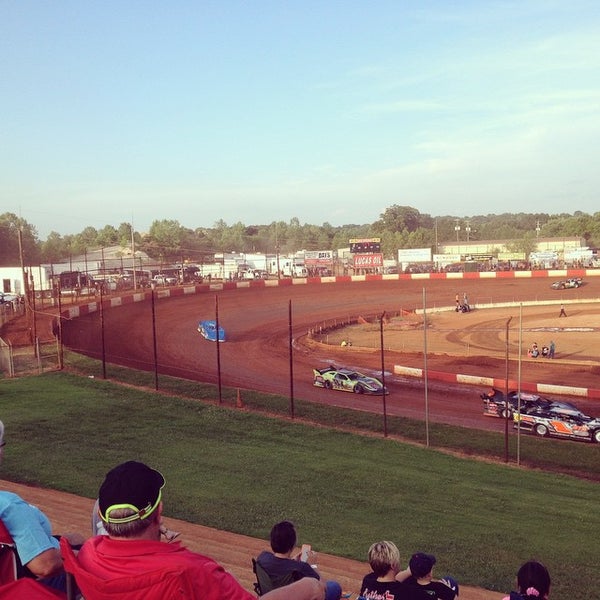 Photo taken at Dixie Speedway Home of the Champions by Harold H. on 6/20/2015