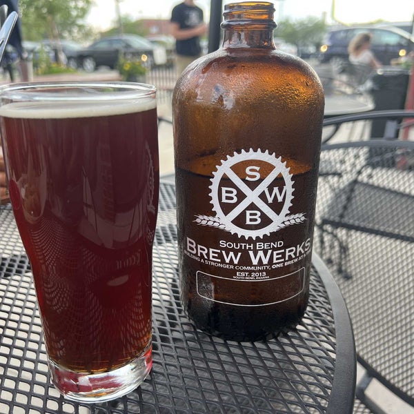Photo taken at South Bend Brew Werks by Mike M. on 7/20/2022