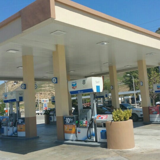 Chevron Fuel Station in Calabasas
