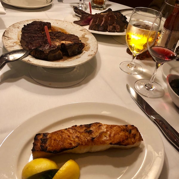 Photo taken at Benjamin Steakhouse by Courtney M. on 3/31/2019