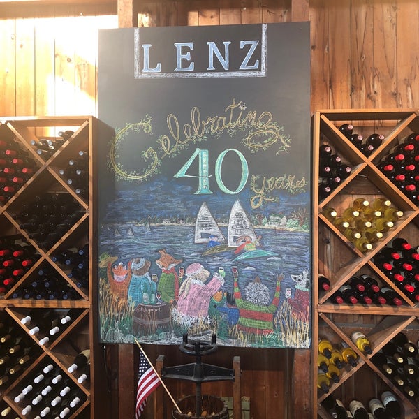 Photo taken at The Lenz Winery by Courtney M. on 12/29/2018