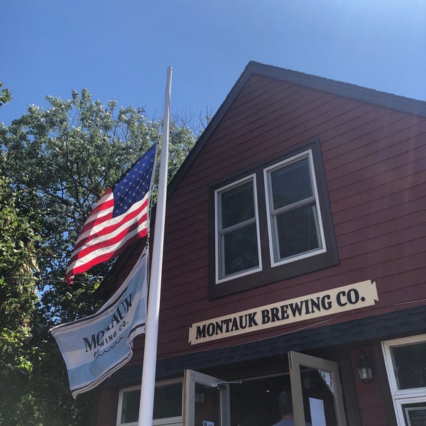 Photo taken at Montauk Brewing Company by Courtney M. on 8/10/2019