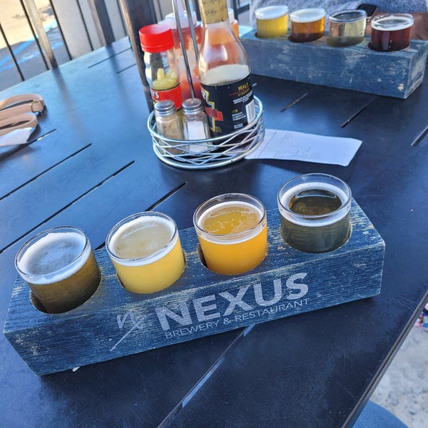 Photo taken at Nexus Brewery by Jennifer R. on 10/18/2021