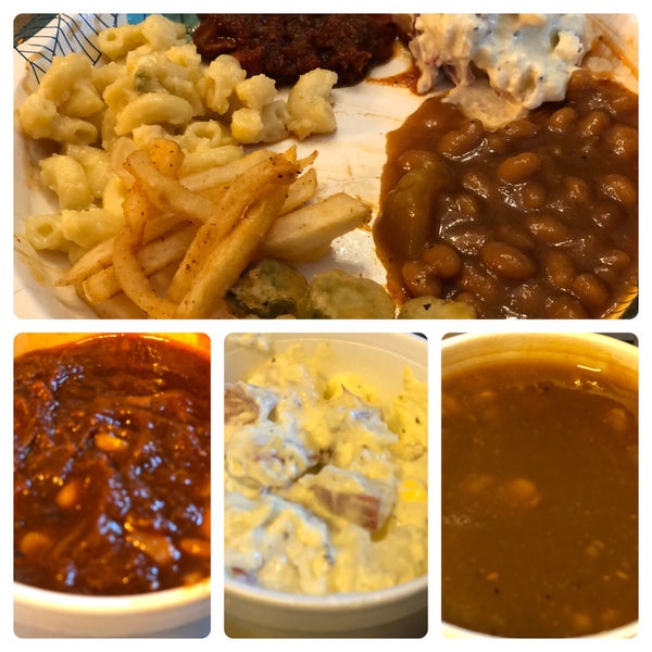 Brunswick Stew was delicious! Honestly, all the side were delicious! Fried okra, baked beans, potato salad, fries, mac n’ cheese… this place made everything from what tasted like scratch! So good!!!