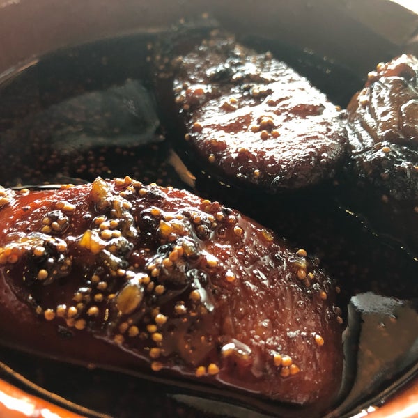 Fantastic Chorizo & Fig Glazed Tapa!!! One of the best tapas on the menu! The fig sauce is amazing; so much so, that you’ll be spreading the sauce over all the other tapas ;)