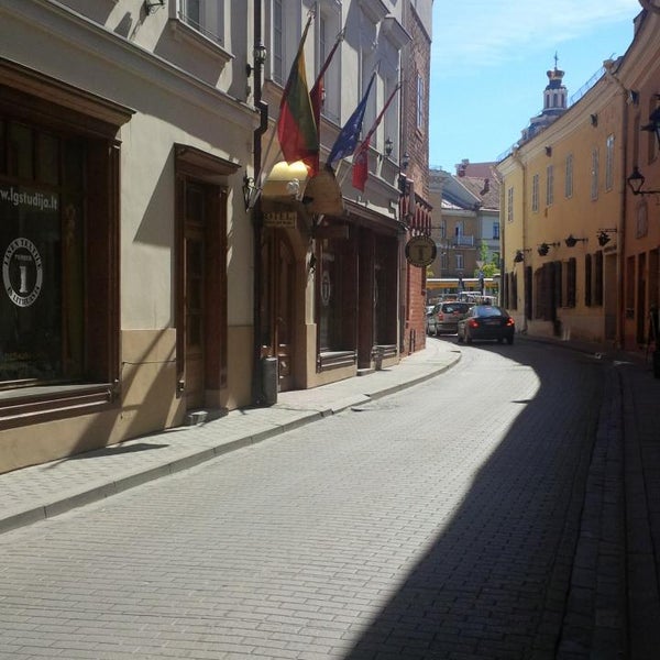 4/24/2014 tarihinde Mila P.ziyaretçi tarafından Stiklių gatvė | Stiklių Street'de çekilen fotoğraf