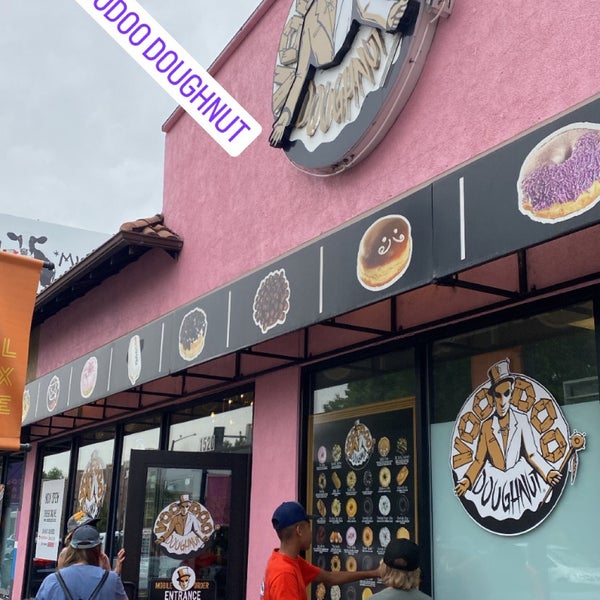 Photo taken at Voodoo Doughnut by Vanessa M. on 6/22/2022