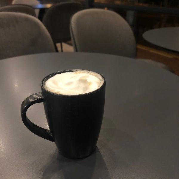 Photo taken at Monk Coffee &amp; More by Zehra G. on 12/30/2019