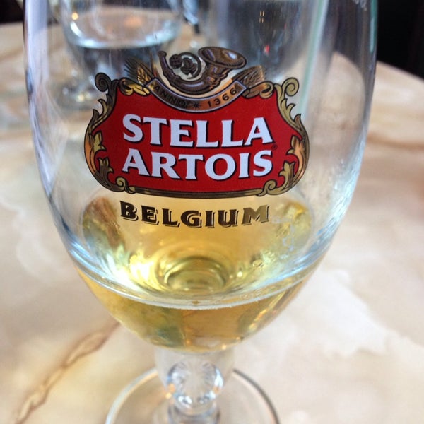 Cold Stella on a warm day. Great spot! Outdoor seating and friendly staff.
