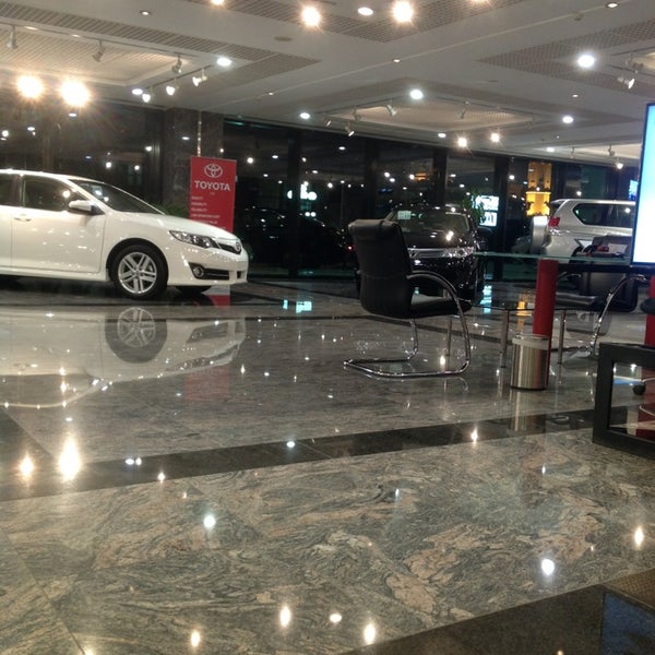 Photo taken at Toyota Showroom by miriam on 2/28/2013