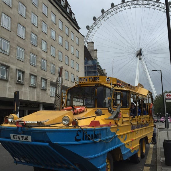 Photo taken at London Duck Tours by S B. on 10/23/2014