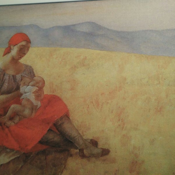 Петров водкин картины девушки на волге