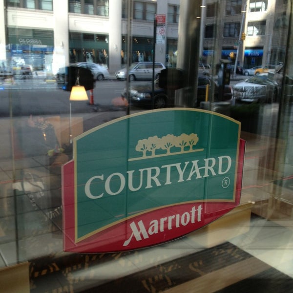 Photo taken at Courtyard by Marriott New York Manhattan/SoHo by Dan M. on 2/3/2013