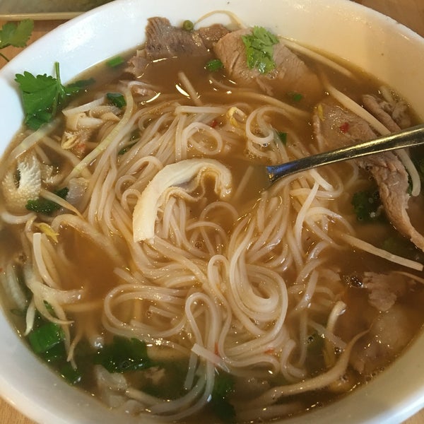 Pho soup is great!