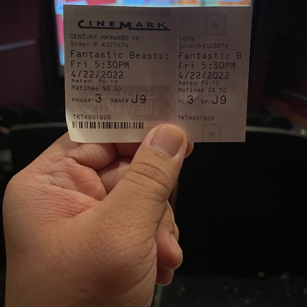 Cinemark Century at Hayward Downtown Hayward 1069 B St