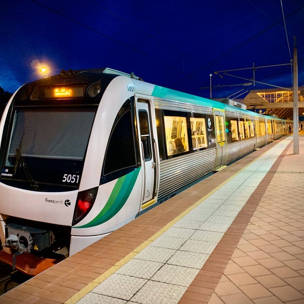 Leederville Station Rail Station in Leederville