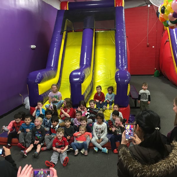 Photo taken at BounceU by Olena S. on 2/20/2018