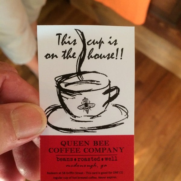 7/12/2014にTerry P.がQueen Bee Coffee Companyで撮った写真
