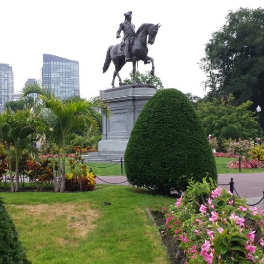 Fotos en Boston Public Garden - Jardín en Boston