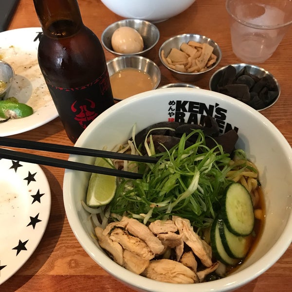 Mazeman ramen is the bomb. Get the Ajitama egg and bamboo shoots with it. And drink a Mikkeller Ramen to Biiru beer with it if they still have it. Vegetarian and vegan friendly. Cash only.