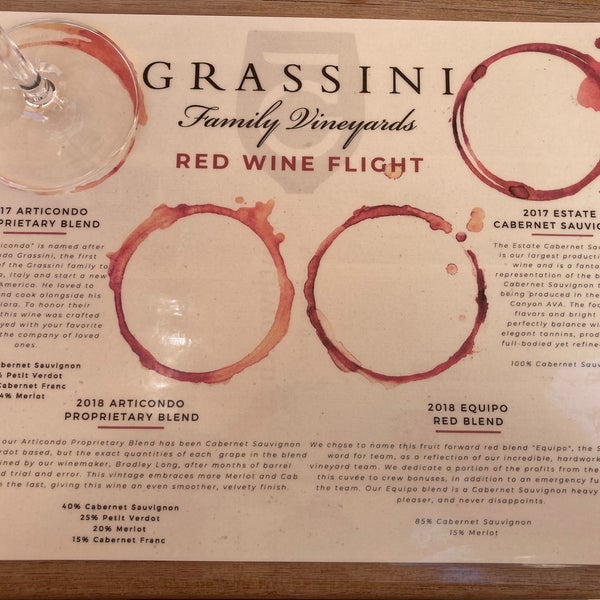 Photo prise au Grassini Family Vineyards par Susan G. le6/22/2021