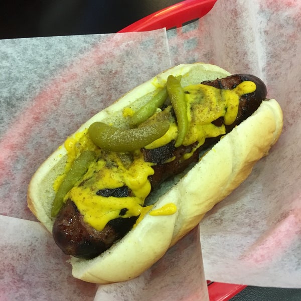 Photo taken at Hot&quot;G&quot;Dog by Ben L. on 4/28/2019