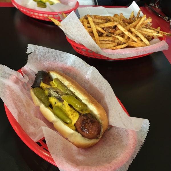 Photo taken at Hot&quot;G&quot;Dog by Ben L. on 3/31/2019