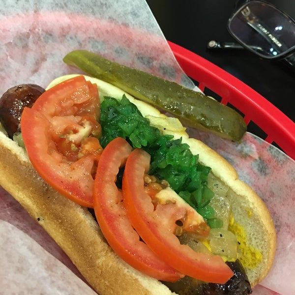Photo taken at Hot&quot;G&quot;Dog by Ben L. on 11/20/2018