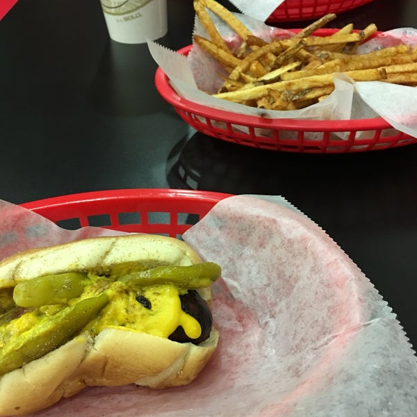 Photo taken at Hot&quot;G&quot;Dog by Ben L. on 2/17/2019