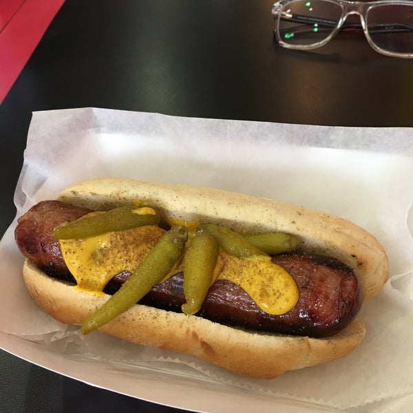 Photo taken at Hot&quot;G&quot;Dog by Ben L. on 1/5/2020