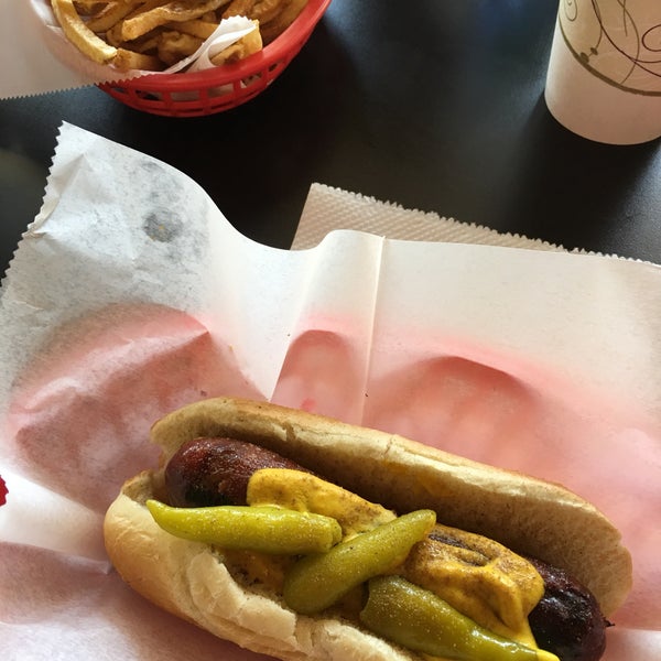 Photo taken at Hot&quot;G&quot;Dog by Ben L. on 8/10/2019