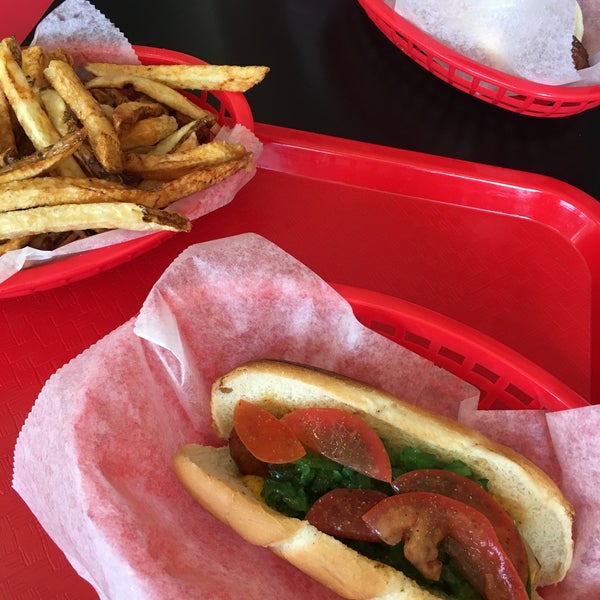 Photo taken at Hot&quot;G&quot;Dog by Ben L. on 6/28/2018