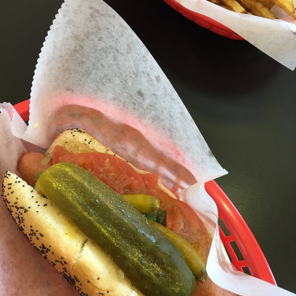 Photo taken at Hot&quot;G&quot;Dog by Ben L. on 2/8/2020