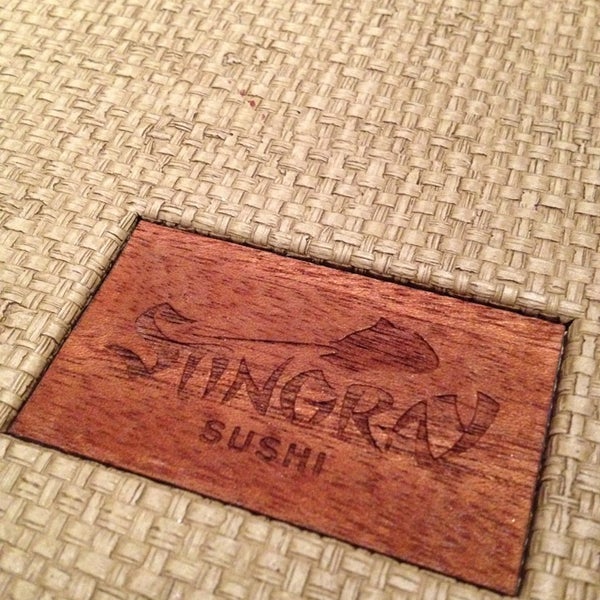 Снимок сделан в Stingray Sushi пользователем Jim C. 6/8/2013