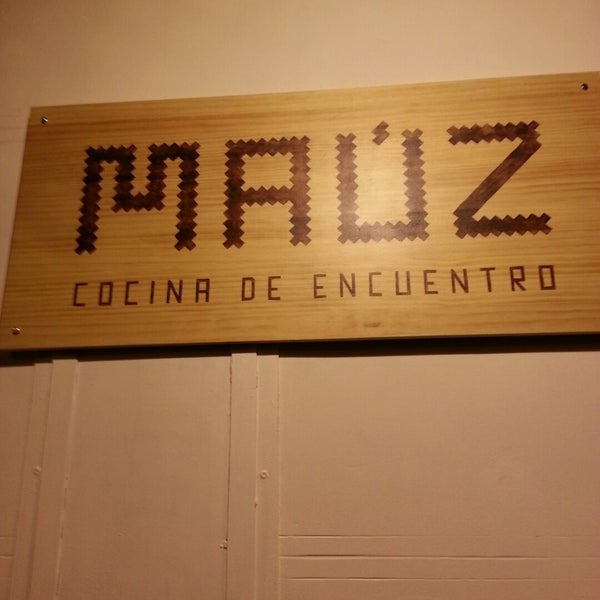 Das Foto wurde bei Maúz Cocina de Encuentro von Almudena am 12/16/2014 aufgenommen