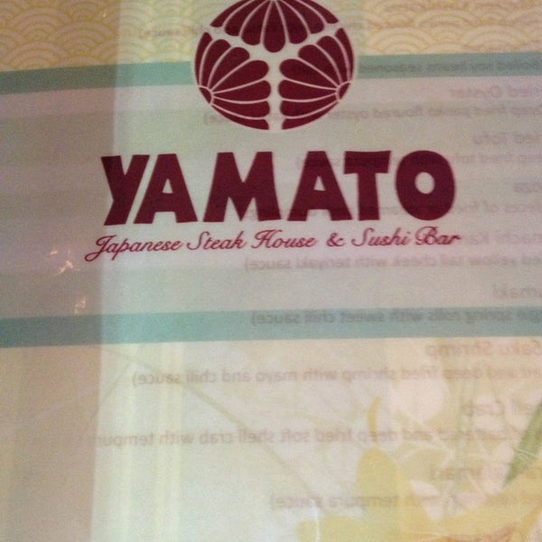 Снимок сделан в Yamato Japanese Steak House &amp; Sushi Bar пользователем Natalia J. 2/17/2013