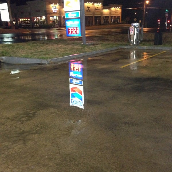 Chevron Fuel Station in Athens