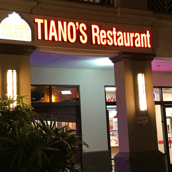 Photo taken at Tiano&#39;s Restaurant by Len P. on 7/2/2017